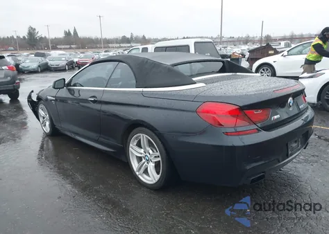 2012 BMW 650I xDrive из США, поврежденный, VIN WBALZ5C54CC619725